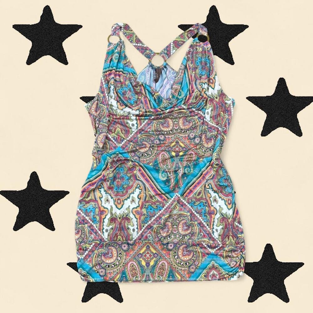 ★ Boho Paisley O-Ring Blouse ★